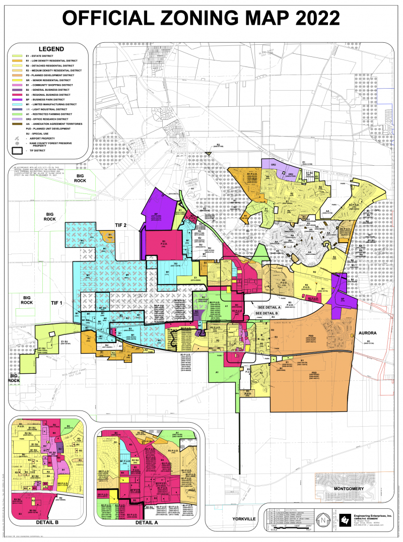 2022SG Zoning Map Sugar Grove Economic Development Corporation